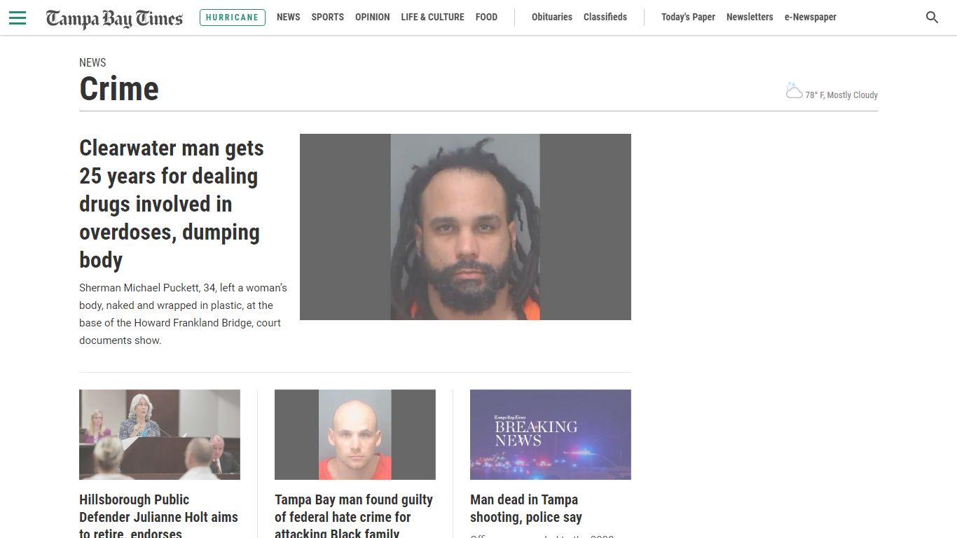 Crime news - Tampa Bay Times